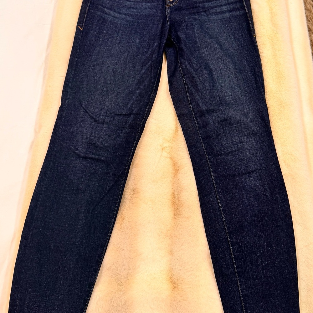 Good American Blue Straight Leg Jeans Classic Design